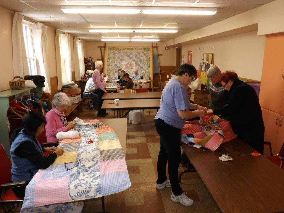 Worship service at Zion United Church Kingston